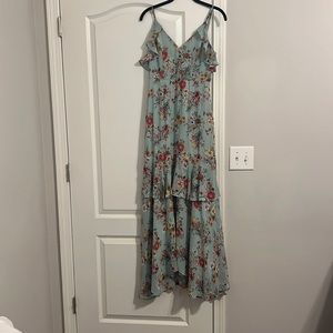 Sage Floral Lulu’s Dress